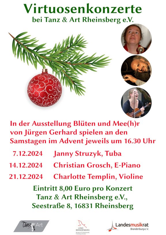 Adventskonzerte Tanz&Art Rheinsberg e.V.